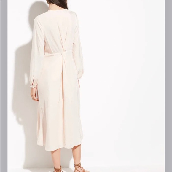 Vince Long Sleeve Twist Drape 